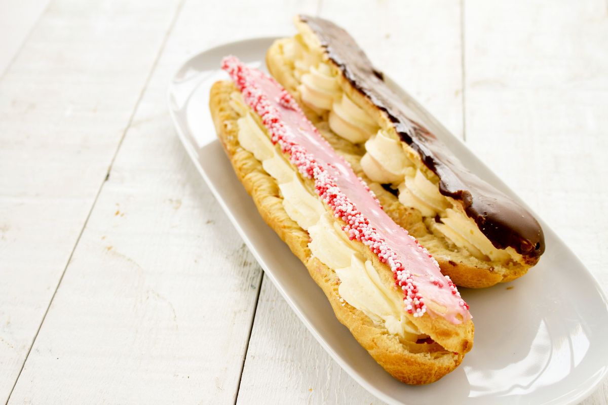 glaçage des éclairs